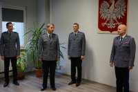 Wprowadzenie nowego komendanta jaworznickiej policji pana młodszego inspektora Grzegorza Baczyńskiego.