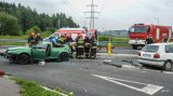 Wypadek drogowy w Jeleniu