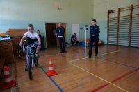 Egzamin praktyczny dla uczniów ubiegających się o kartę rowerową